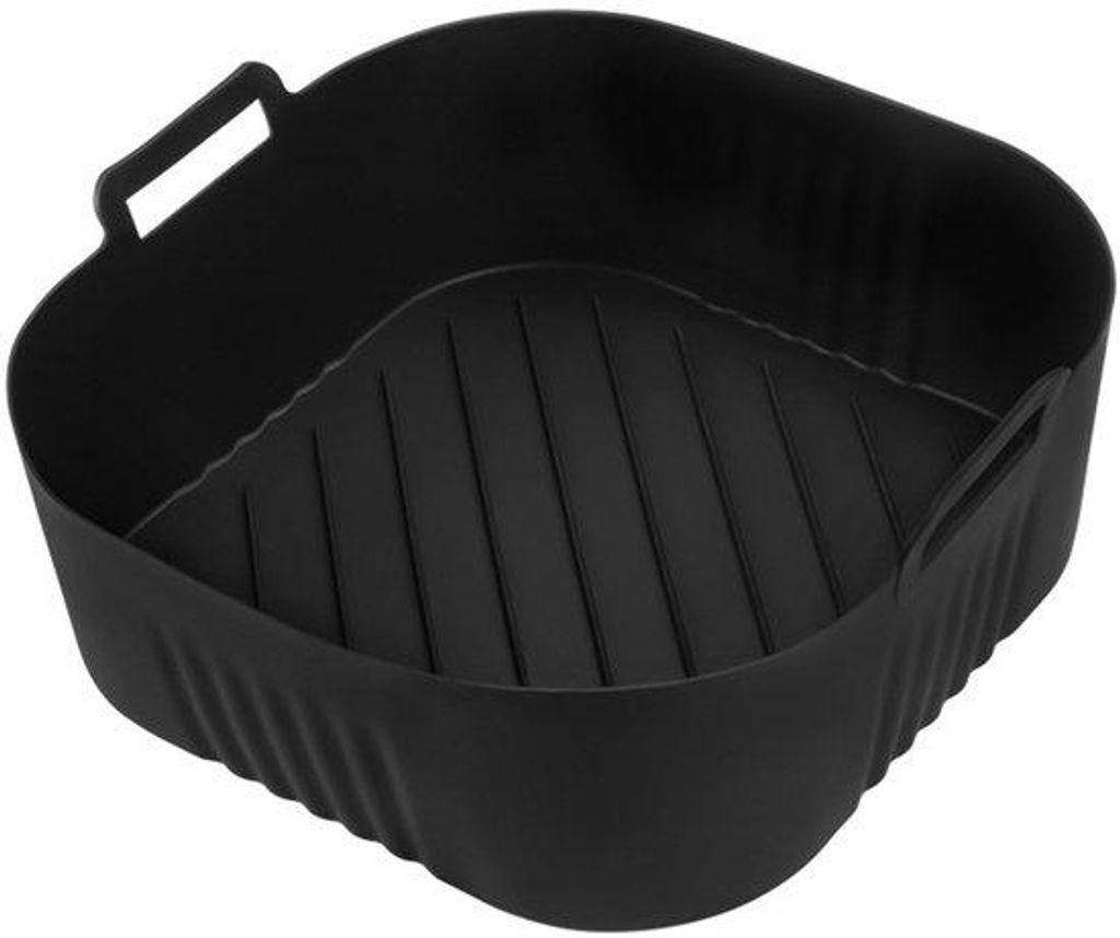 2 Stück für NA230 Silicone-Aufnahmefläche für Luftkocher, vierkant, schwarz