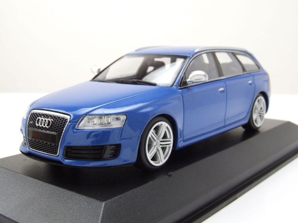Maxichamps 940017211 Audi RS6 Avant Estate 2007 niebieski Zdjęcie produktu 