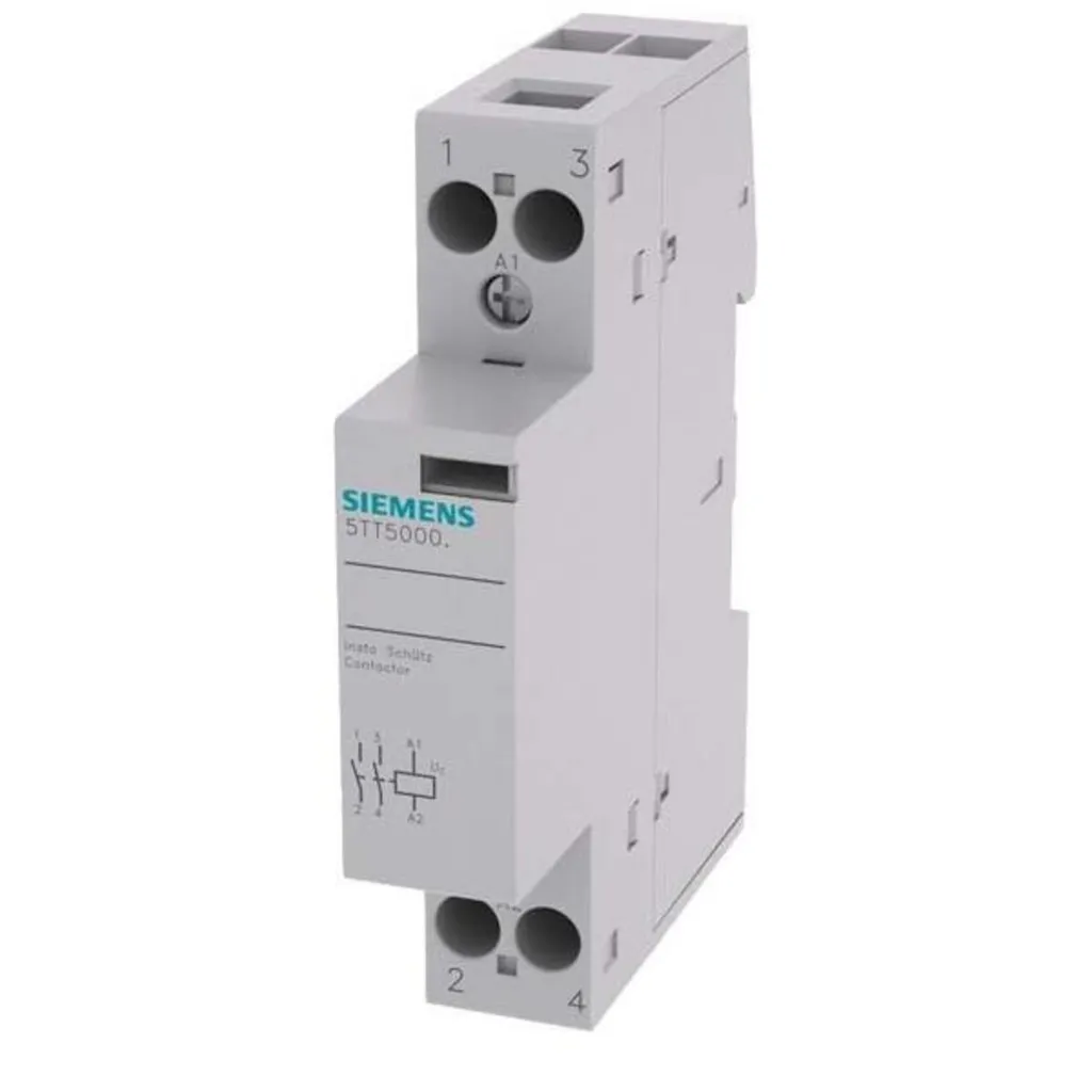 Contattore Siemens 5TT5000-0 20A 230VAC 2NO - Serie SENTRON Insta