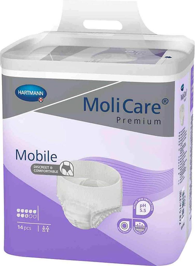 Molicare Premium Mobile 8 Tropfen Gr.XL 4X14 St Produktbild 