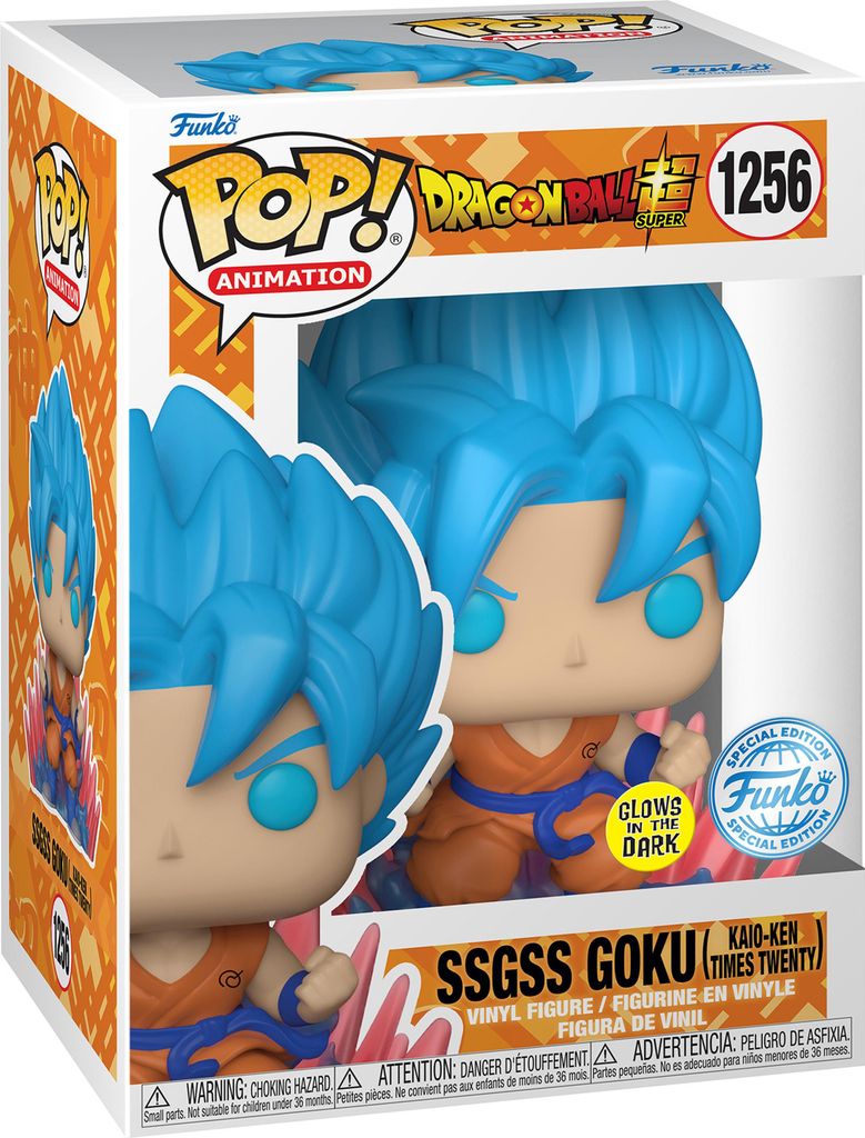 Dragon Ball Super - Ssgss Goku (Kaio-Ken Times Twenty) 1256 Produktbild 