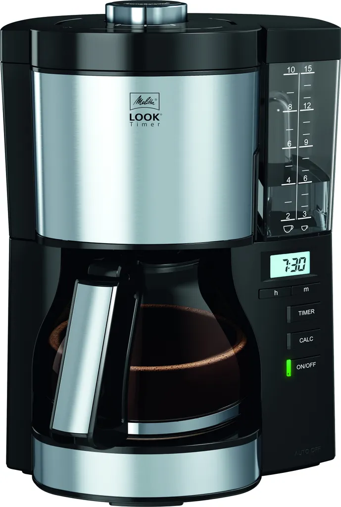 Macchina da Caffè Melitta Look V Timer 1025-08 | Acciaio e Stile