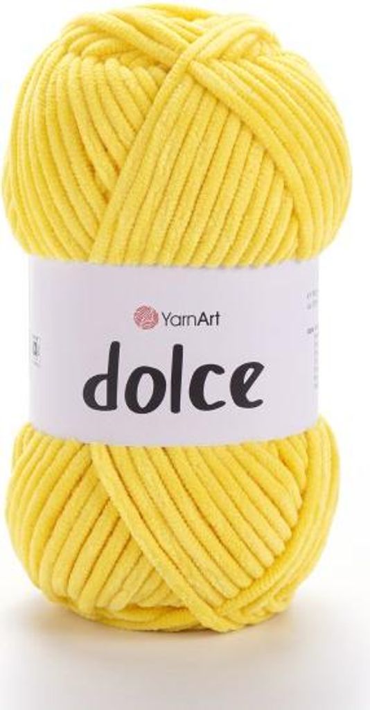 Włóczka YarnArt Dolce 761 / żółty Zdjęcie produktu 