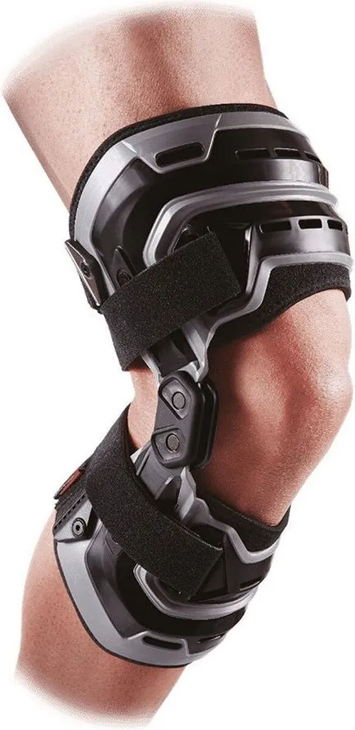 Genouillère Compression McDavid EliteLogix™ - Stabilisateur Noir S Droit
