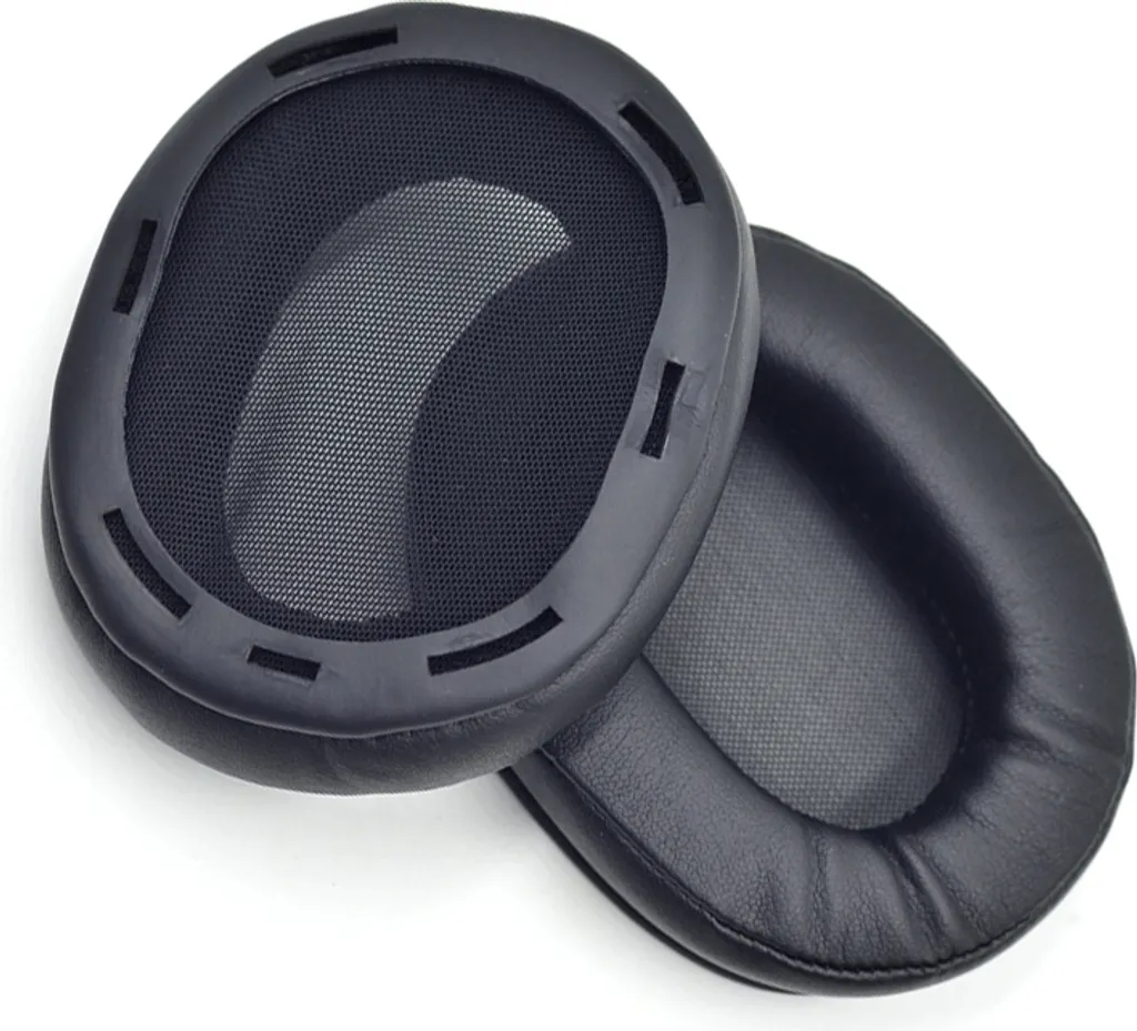 Cuscinetti Sony MDR-1A Ricambio Nero - Morbido Memory Foam INF - 3