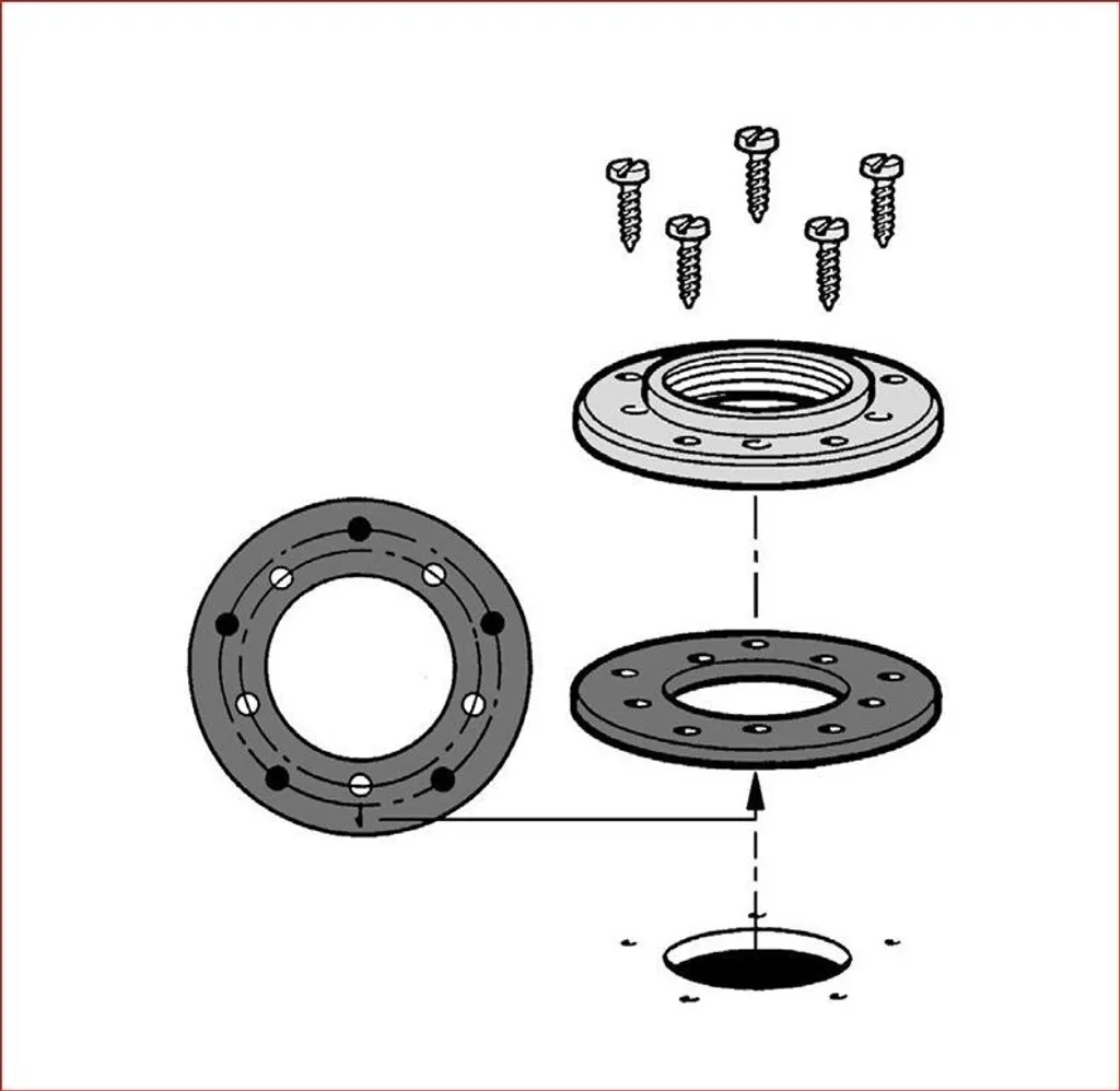 Support de fixation pour jauge de réservoir VDO bride de montage