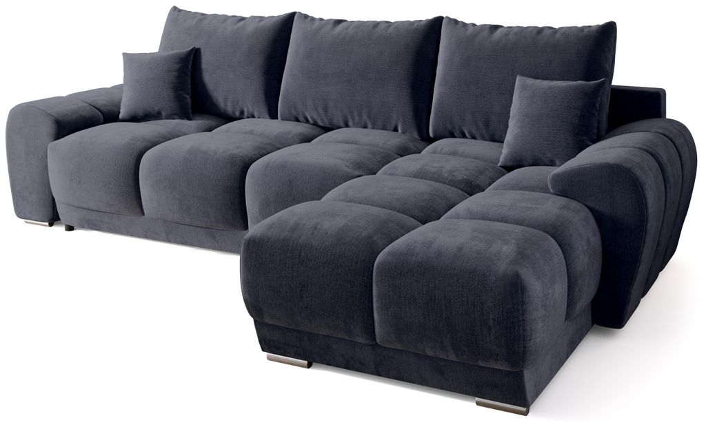 BroMARKT Ecksofa NUBES Schlaffunktion Bettkasten L-Form Produktbild 