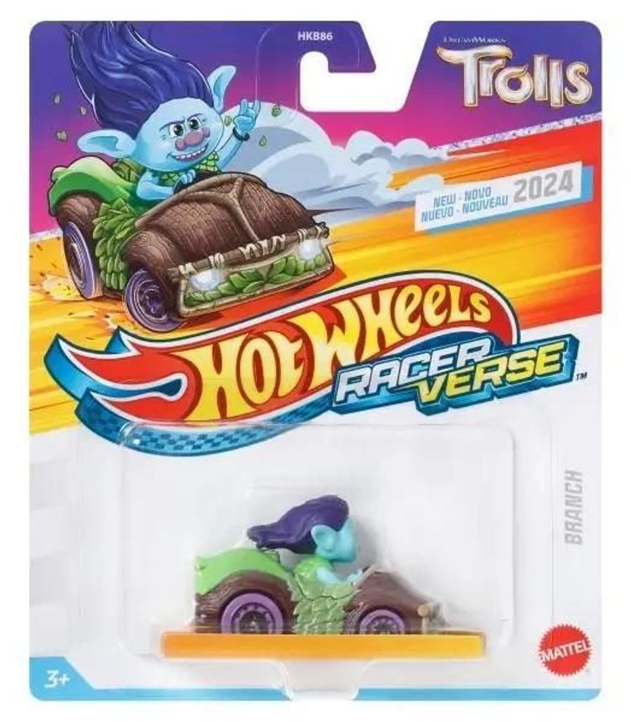 Hot Wheels RacerVerse Filmhelden-Fahrzeug HRT34 – Mattel