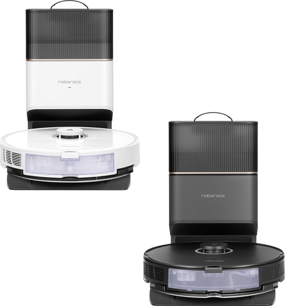 Roborock S8+, Kombi, Weiß, Rund, Staubbeutel, 2,85 l, Produktbild 