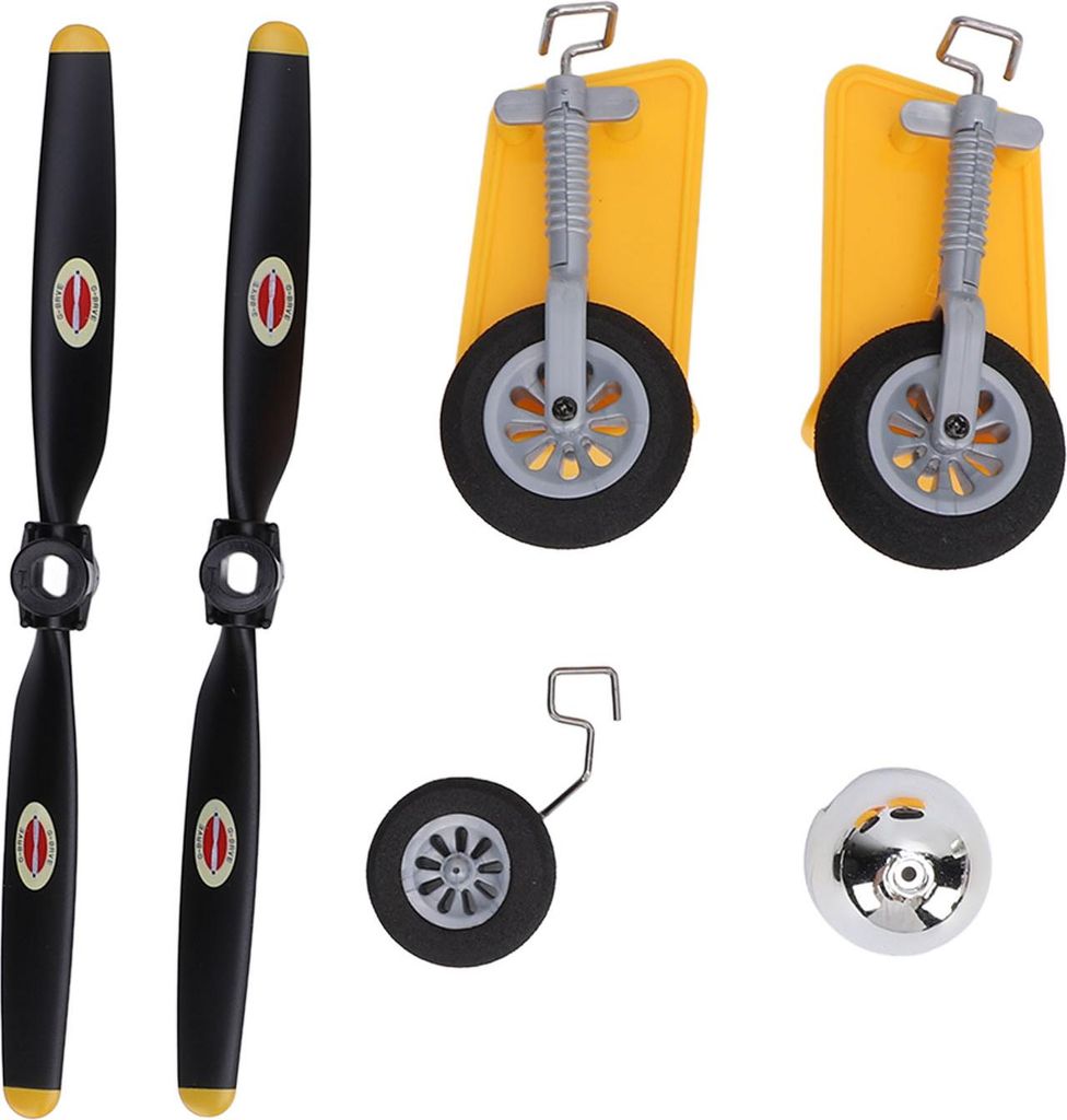 RC Flugzeug Ersatzteile Feine Verarbeitung Fahrwerk Räder Kopf Rad Propeller Verkleidung für WLtoys XK A300