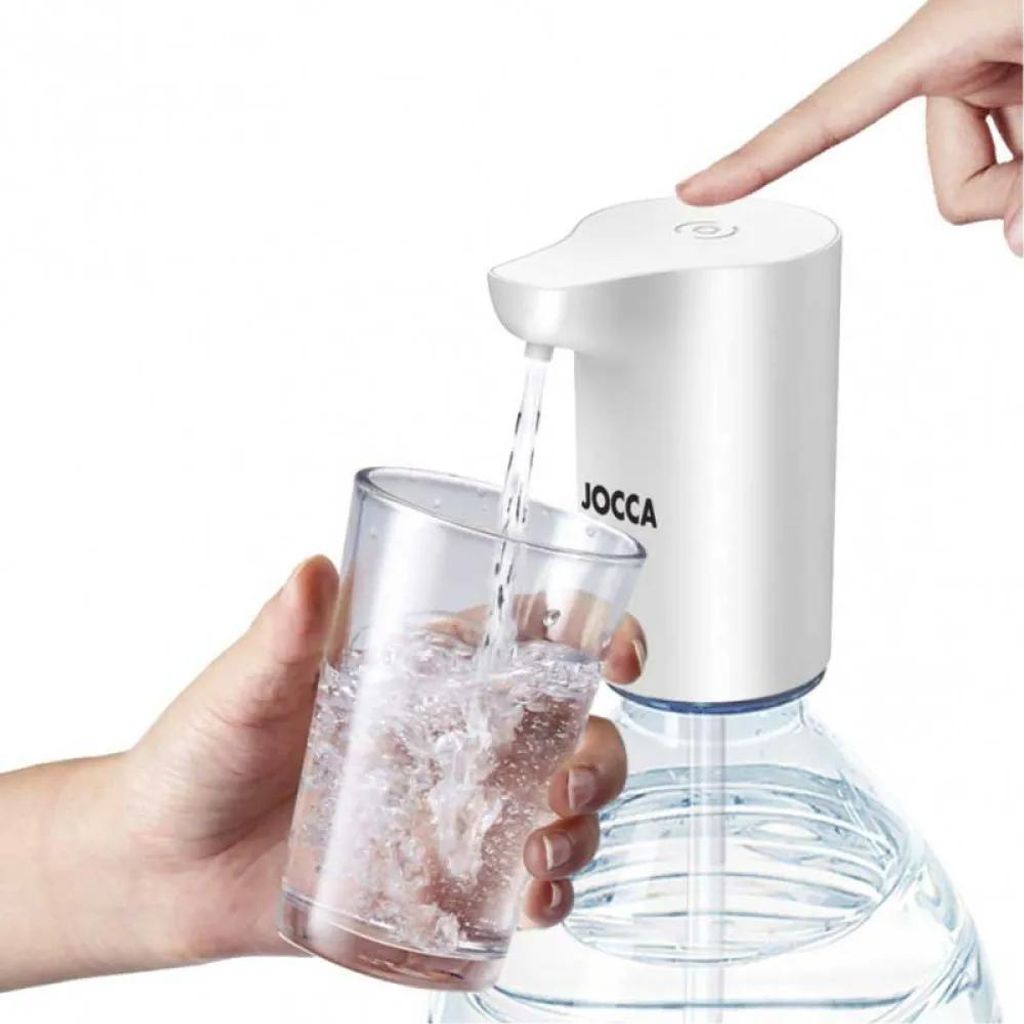 JOCCA - Wasserspender für Kanister/Wiederaufladbar/Wasserpumpe/Wasserverteiler/Automatisch/Kanister/Flaschen/USB-Lade/Dauer von mehr als 35 Tagen,...