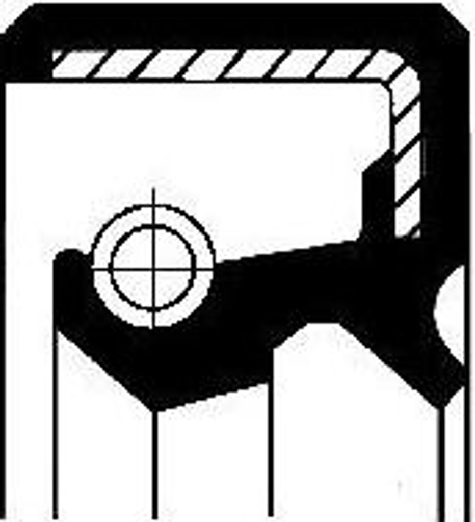 CORTECO Wellendichtring Differential Simmerring Differential 15510032B für LAND ROVER Discovery I (LJ) NBR (Nitril-Butadien-Kautschuk)