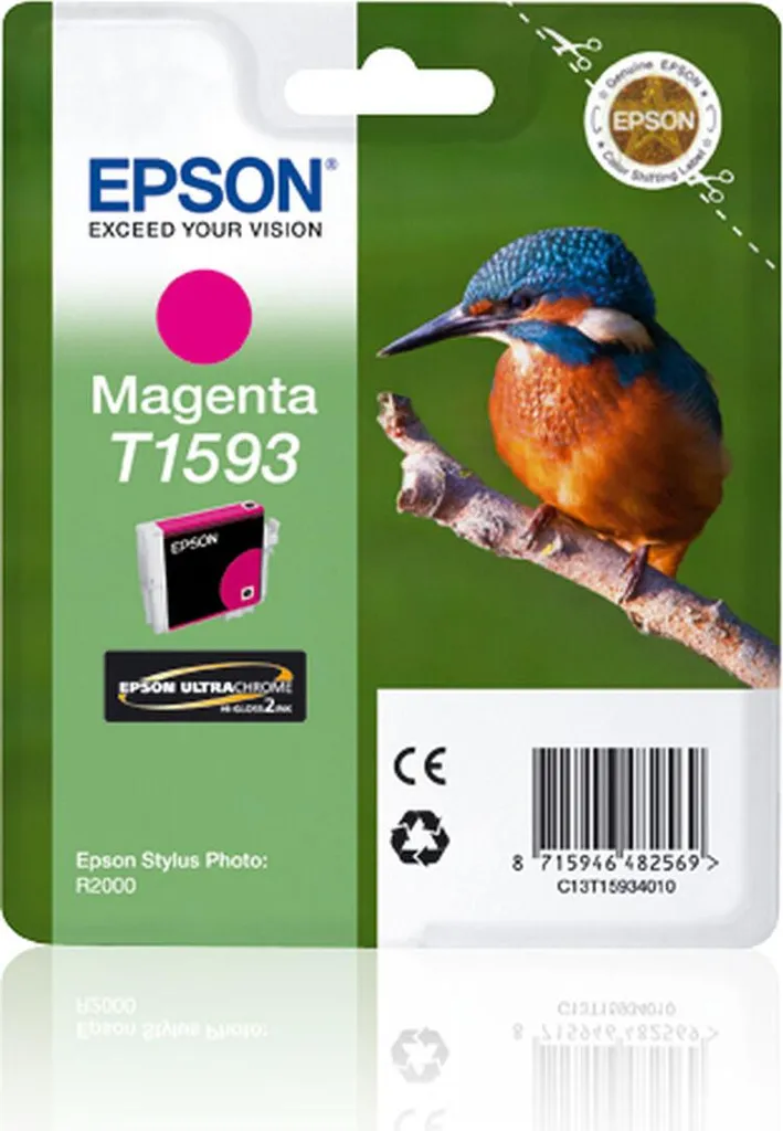 Cartuccia Stampante Epson T1593 Magenta Originale R2000