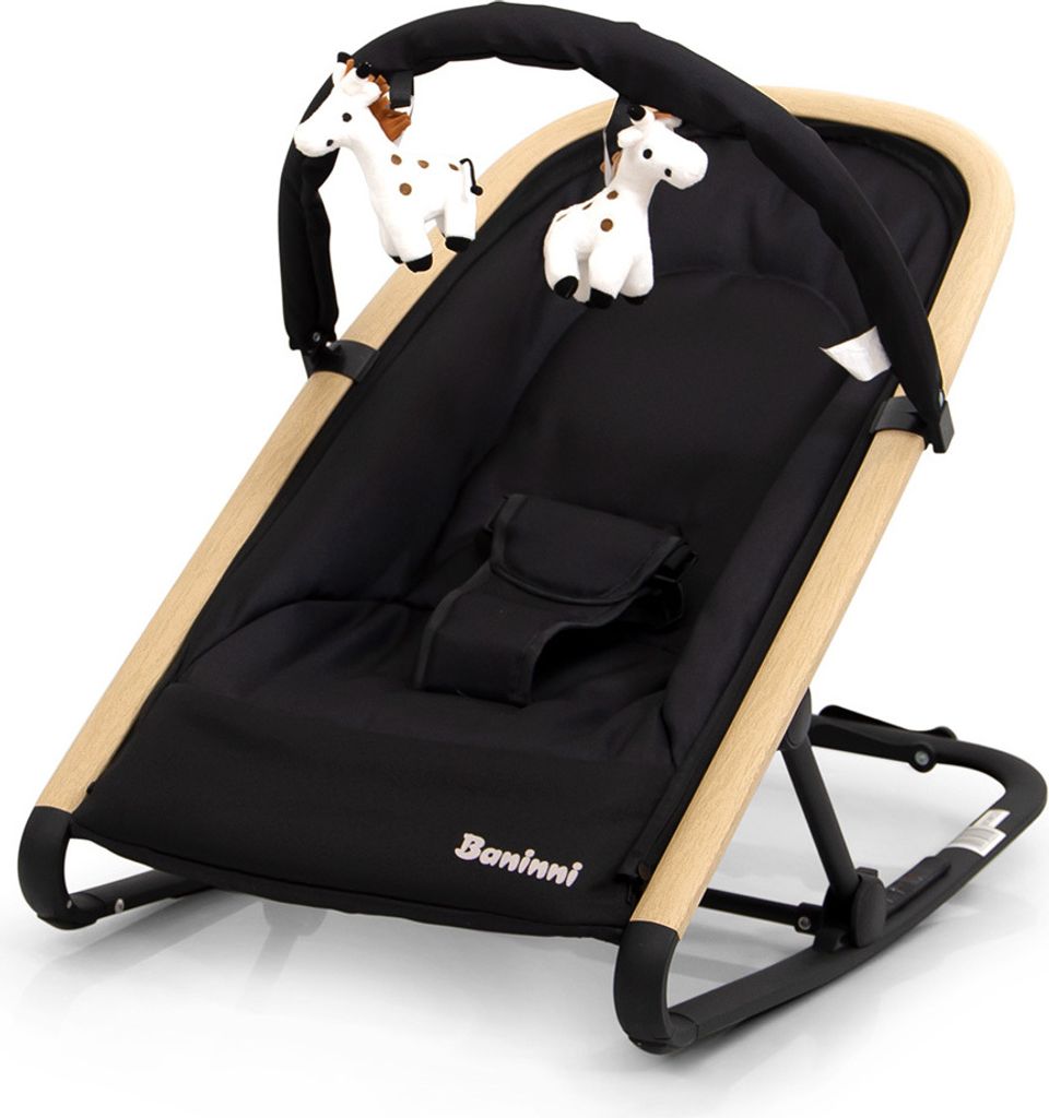 Baninni Berceuse LuluX Noir - Bois Image du produit 