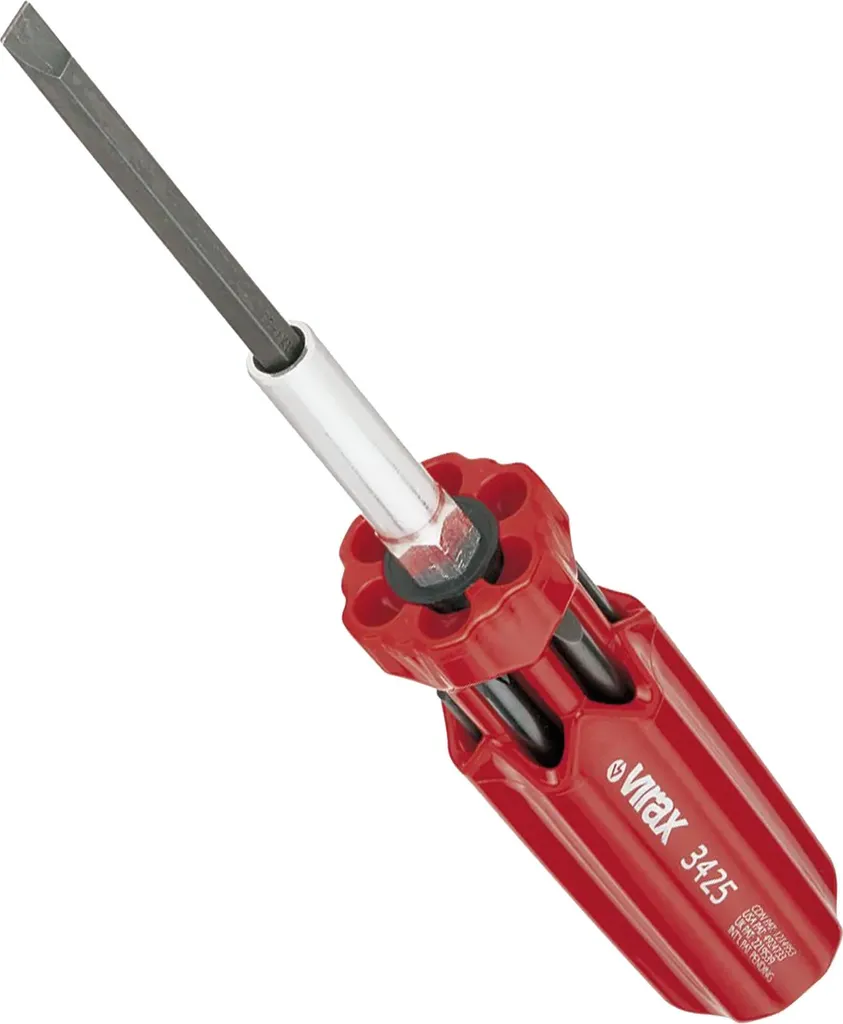Tournevis 7 en 1 Virax 342501 à manche ergonomique haute résistance