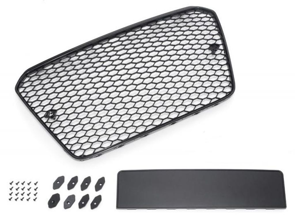 Kühlergrill Sportgrill Waben Gitter Grill PDC für Audi A5 8T 8F + Sportback – Produktansicht