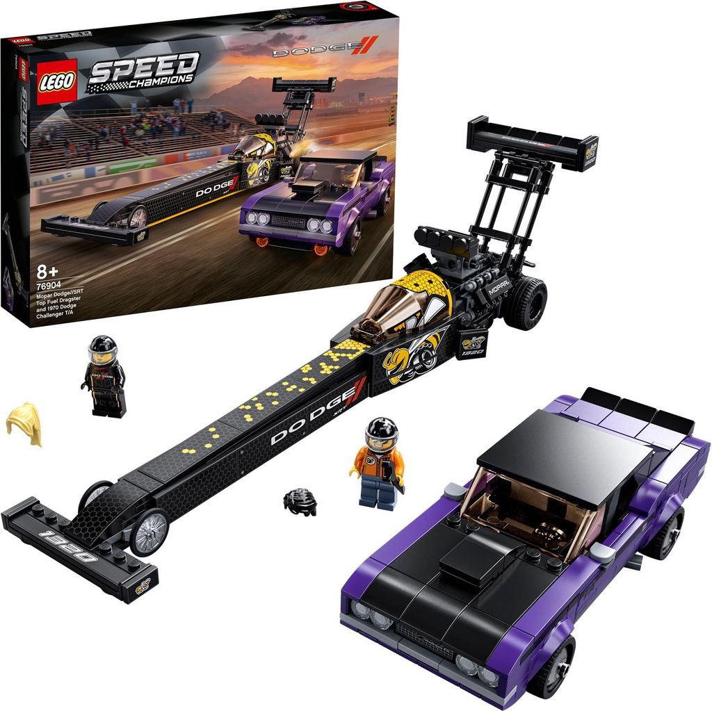 LEGO Speed Champions Mopar Dodge//SRT Top Fuel Dragster a Obrázek produktu 
