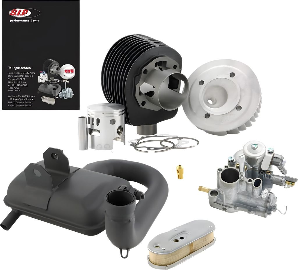 Zylinderkit SIP Legal D.R. 177ccm ROAD Ø 63mm für Vespa P125-150X, PX125-150E, Lusso