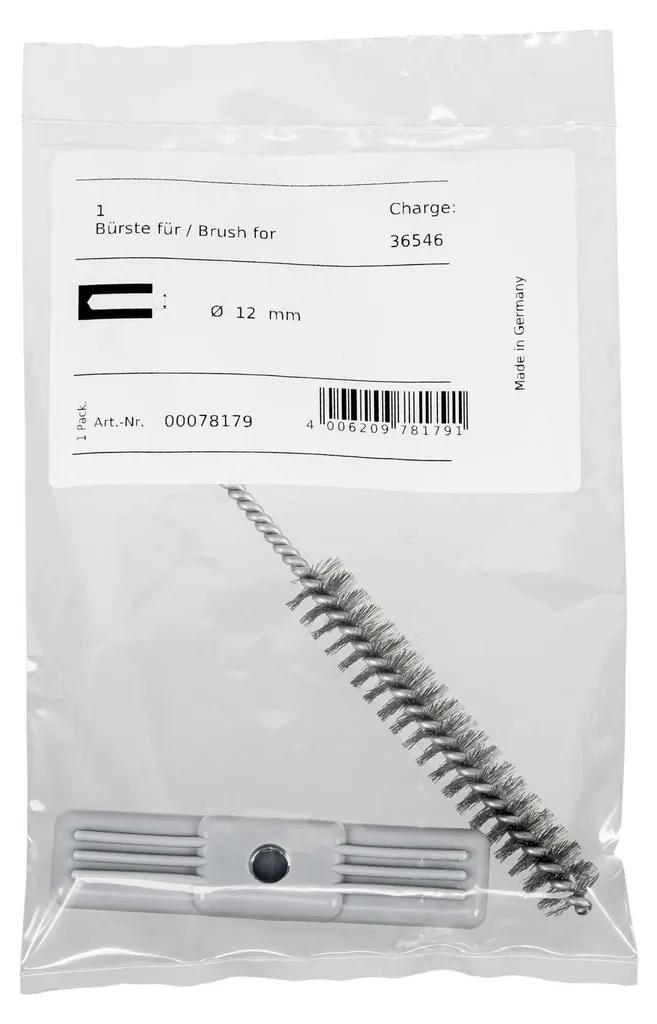 Fischer BS 12 Brosse de nettoyage pour trous de forage béton et pierre