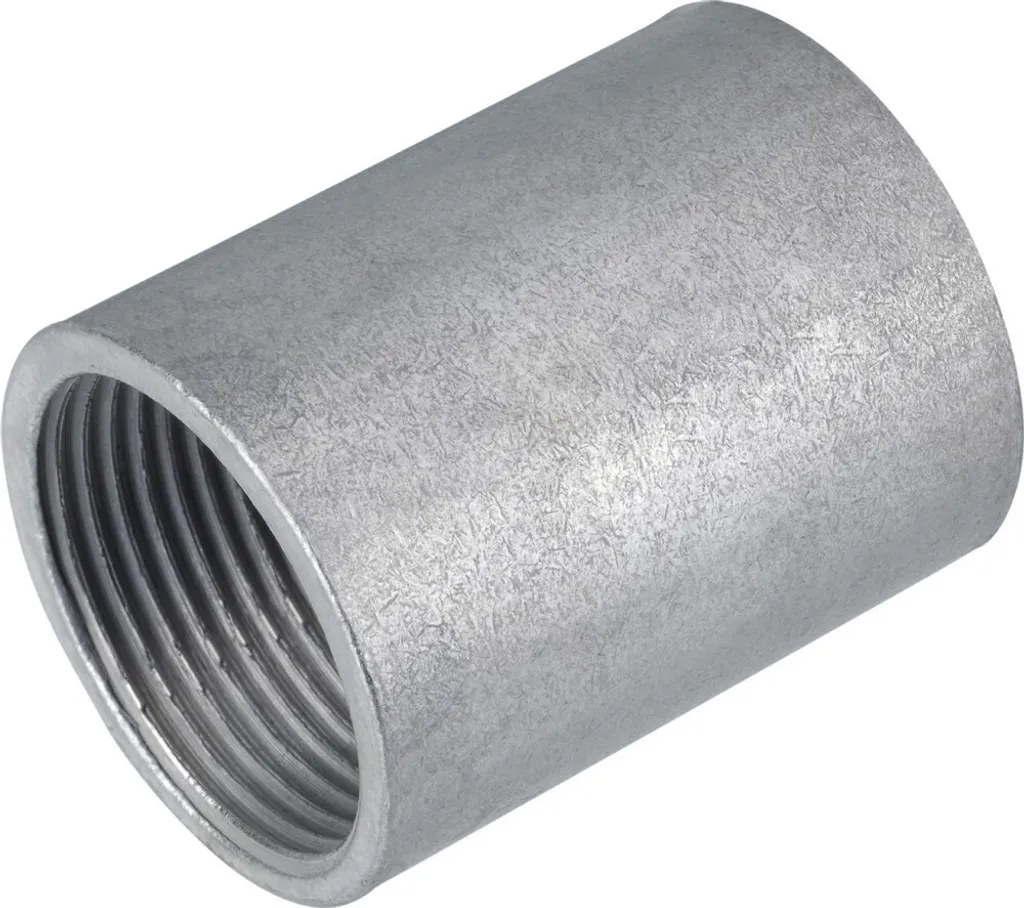 Manchon fileté SM-E-V 50 vz pour tubes acier FFS-ES et FFSK-ES-UV
