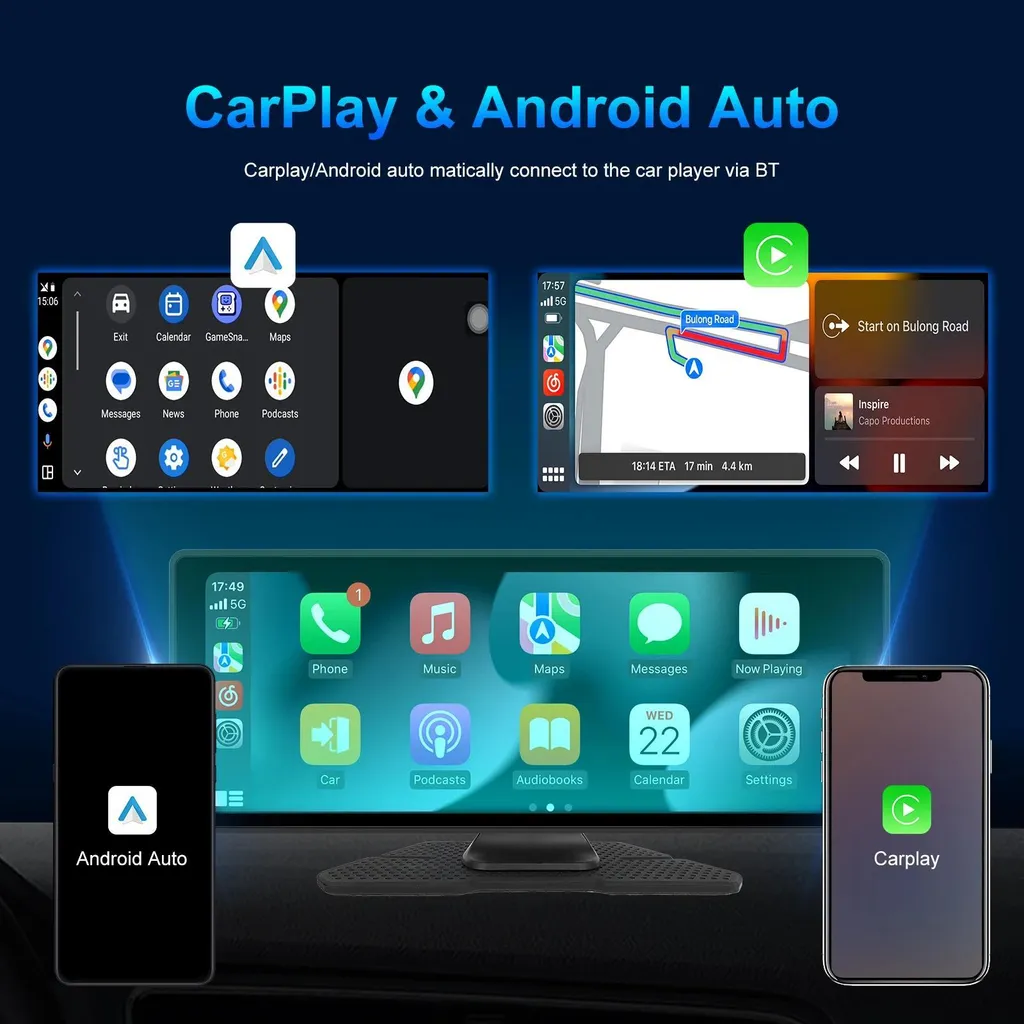 Autoradio Écran Tactile 1 DIN : Solution Multimédia Complète avec 64 Go - 2