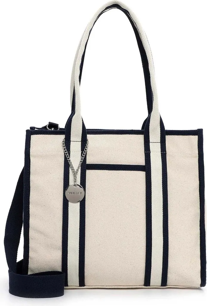 SURI FREY Bethany Blue Beige: Shopper Professionale e Raffinata