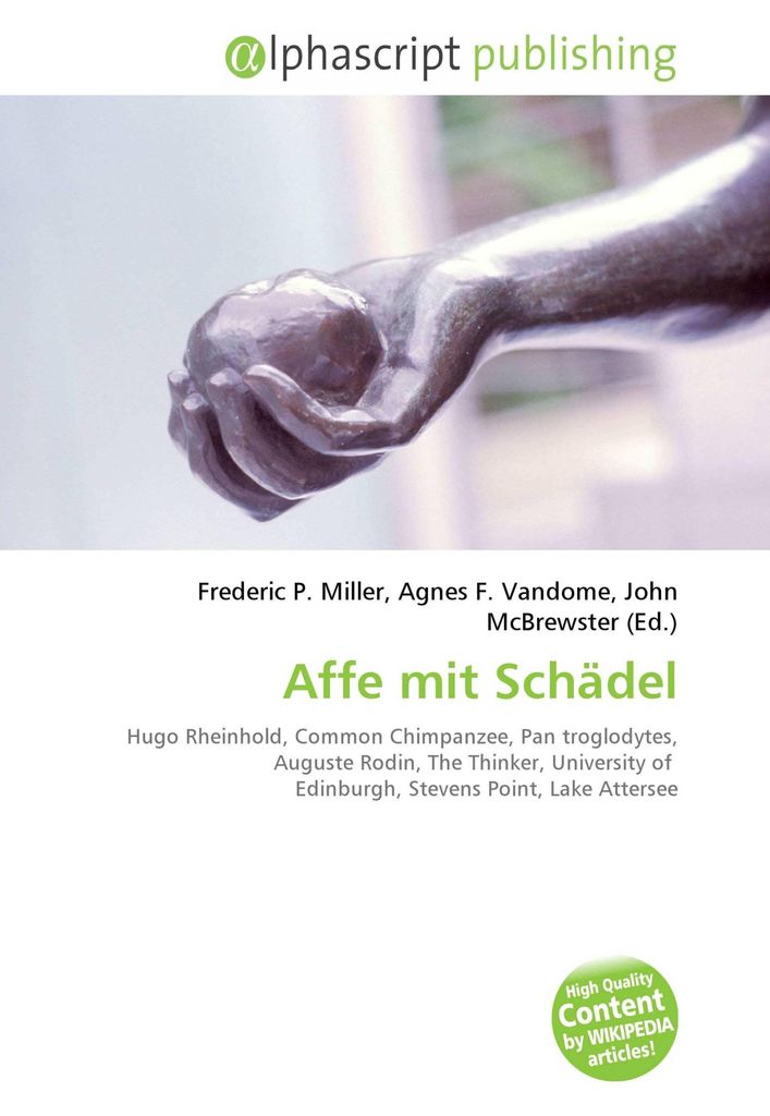 Affe mit Schädel