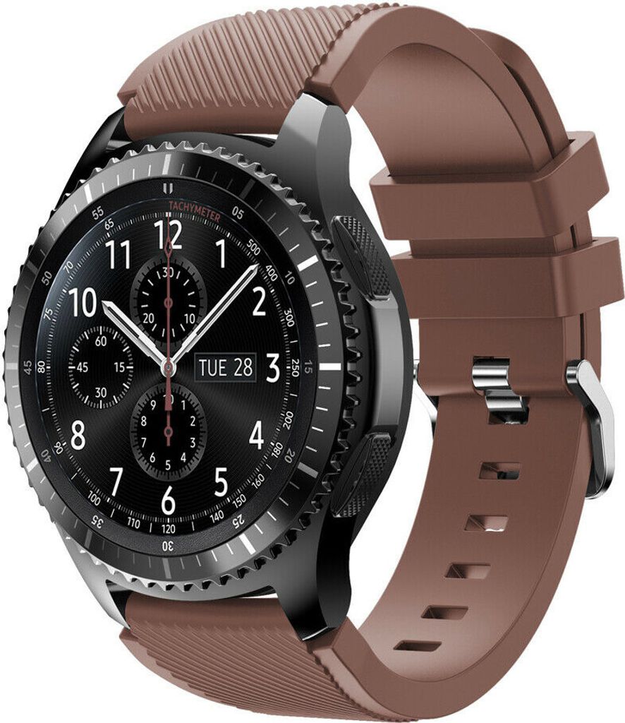 Strap-it Samsung Gear S3 Classic / Frontier Armband Silikon Produktbild 