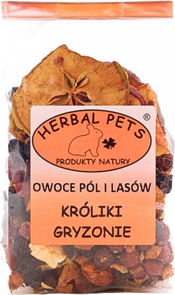 Natürliche Obstmischung Für Kaninchen Und Nager - Gesundes Ergänzungsfutter 100G