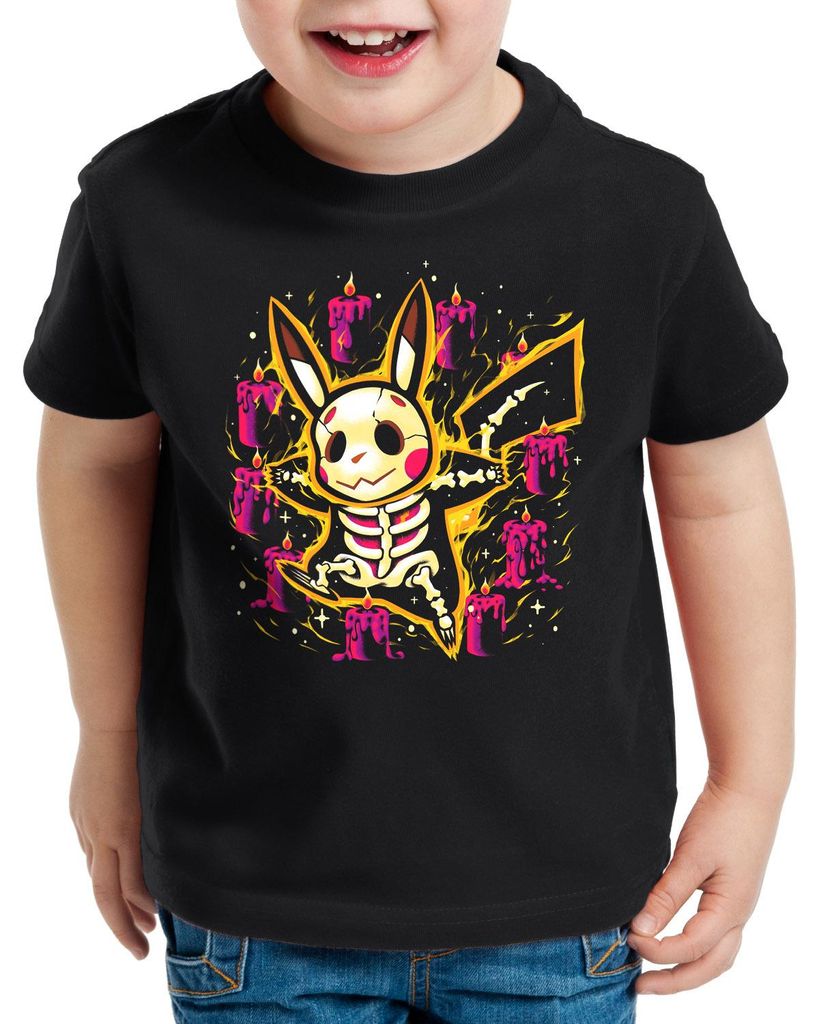style3 Electric Spooky T-Shirt für Kinder