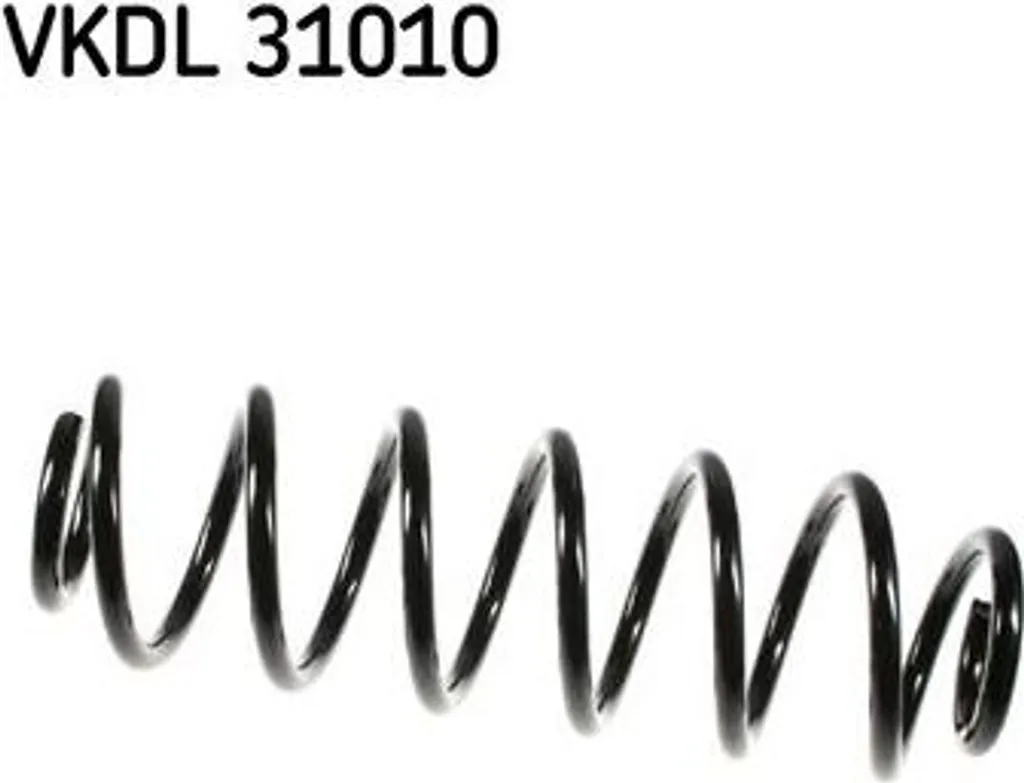 Ressort hélicoïdal de suspension arrière pour Golf VI et Jetta SKF VKDL