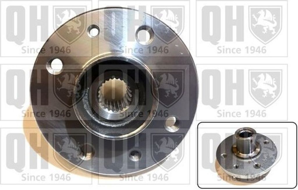 QUINTON HAZELL QWH131 Radnabe Vorne für RENAULT KANGOO (KC0/1) 4-Loch Ø108mm Lochkreis