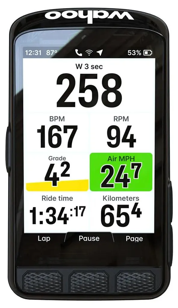 Coque de protection transparente en silicone pour Wahoo Elemnt Ace GPS