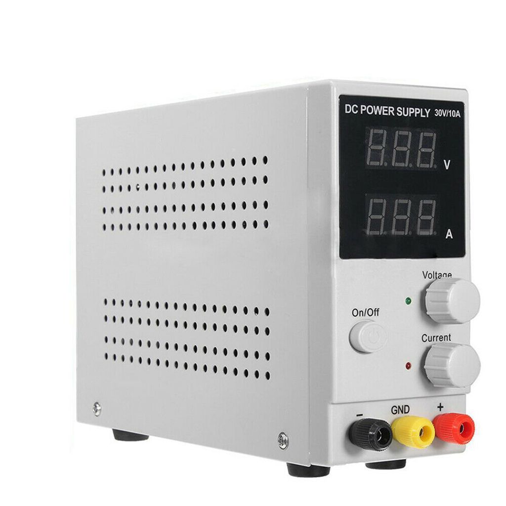 0-30V 0-10A DC Power Supply Digital Einstellbar Netzteil Labornetzgerät Trafo 