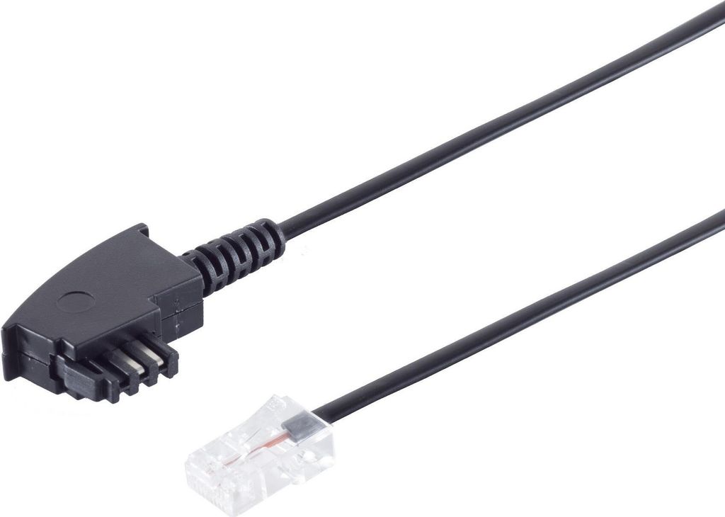 Kabel połączeniowy routera S-Impuls TAE(F) do RJ45, 10 m Zdjęcie produktu 2