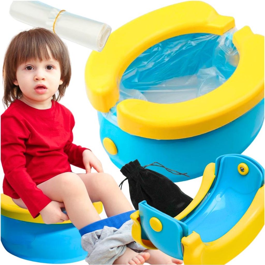 Tragbares, faltbares Reise-Töpfchen für Kinder Produktbild 