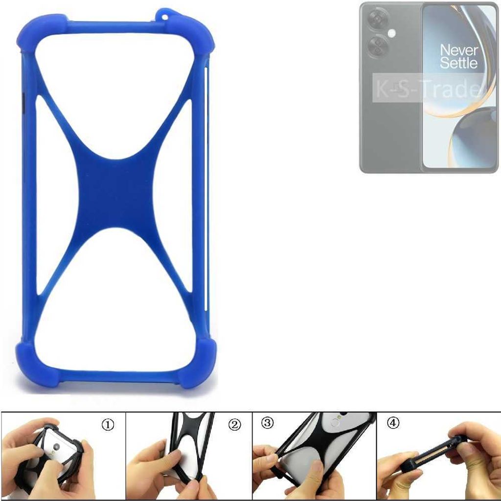 K-S-Trade Handy Hülle kompatibel mit OnePlus Nord N30 5G Silikon Schutzhülle Cover Case Bumper Silikoncase TPU Softcase Schutz Hülle Smartphone