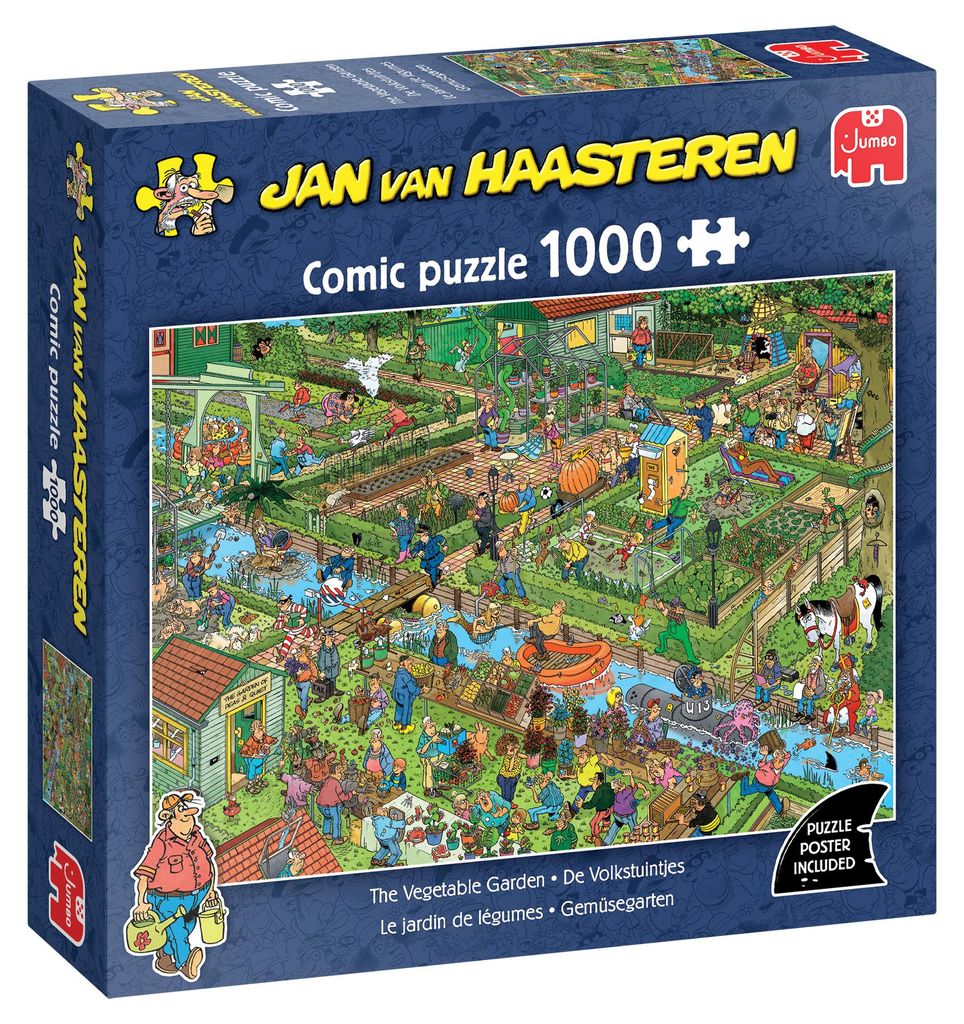 Jan van Haasteren - Gemüsegarten - 1000 Teile, 1000 Produktbild 