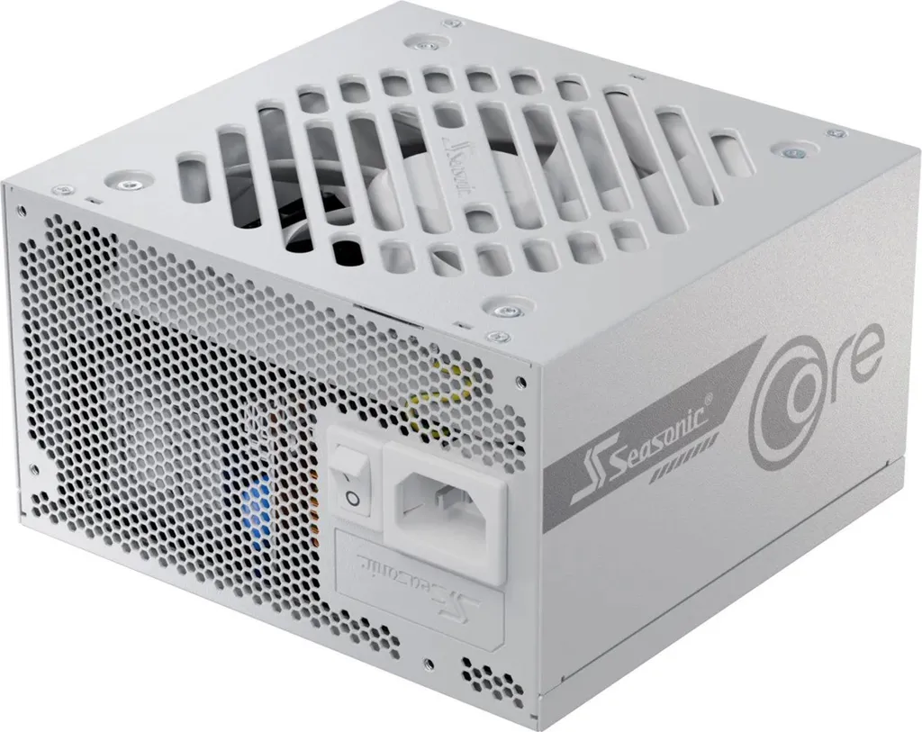 Alimentation 650W Seasonic Core GX-650 ATX 3 Blanc pour PC Gaming et Setup