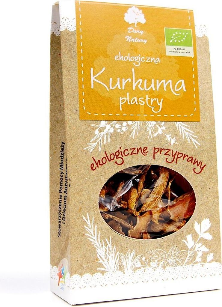 GETROCKNETE -KURKUMA-SCHEIBEN 30 g – DARY NATURY