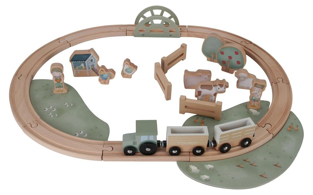 Binario del treno della Little Dutch Little Farm Immagine del prodotto 