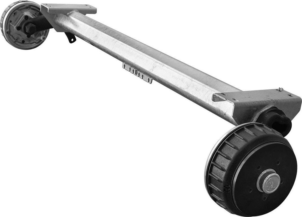 AL-KO Achse für Bootsanhänger 1800 kg, 1445/1555 mm, Produktbild 