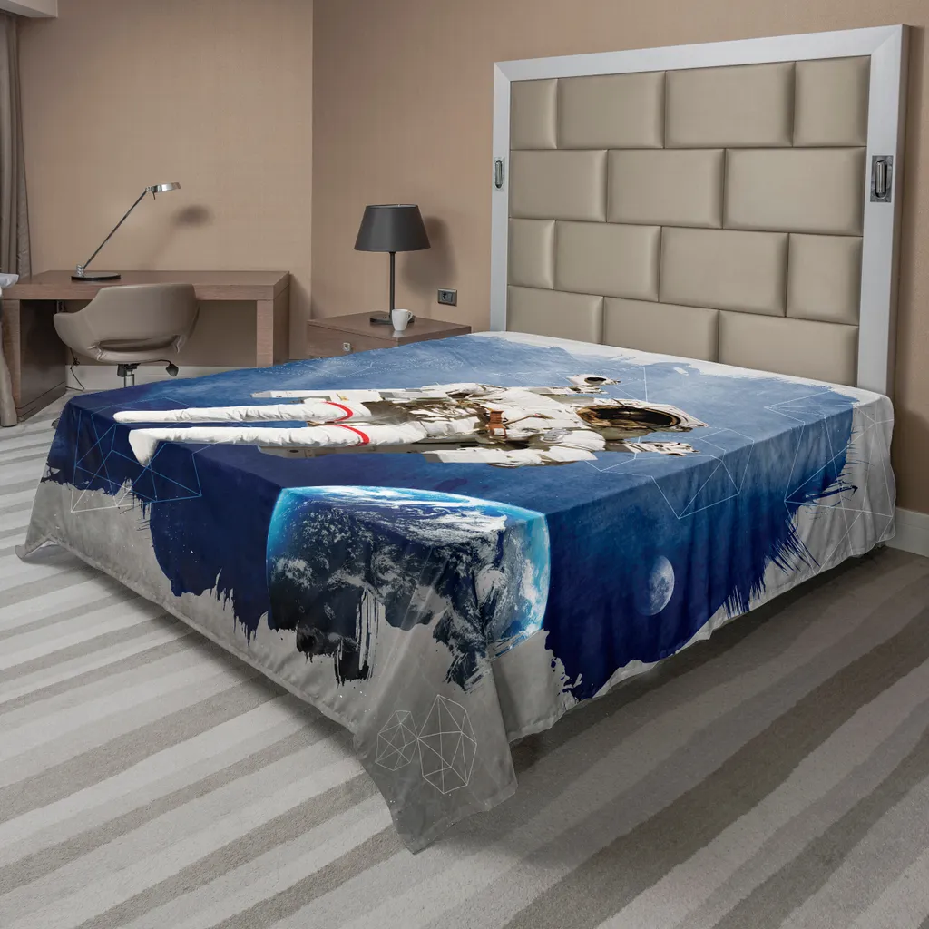 Lenzuolo Superiore ABAKUHAUS Astronauta 266x260 cm Microfibra