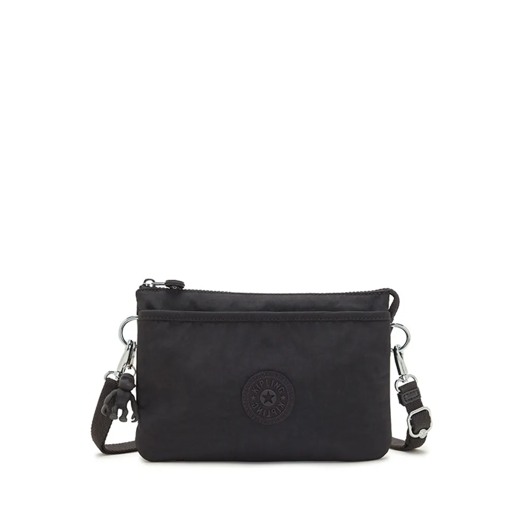 Petit Sac à Main Kipling Riri Classics Noir - Sacoche Femme Multi-Poches