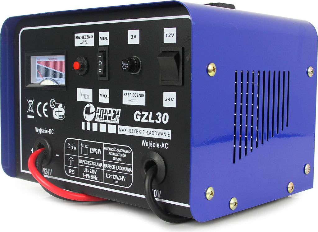 MAR-POL Nabíječka autobaterií 12/24V GZL-30 M82506 Obrázek produktu 10