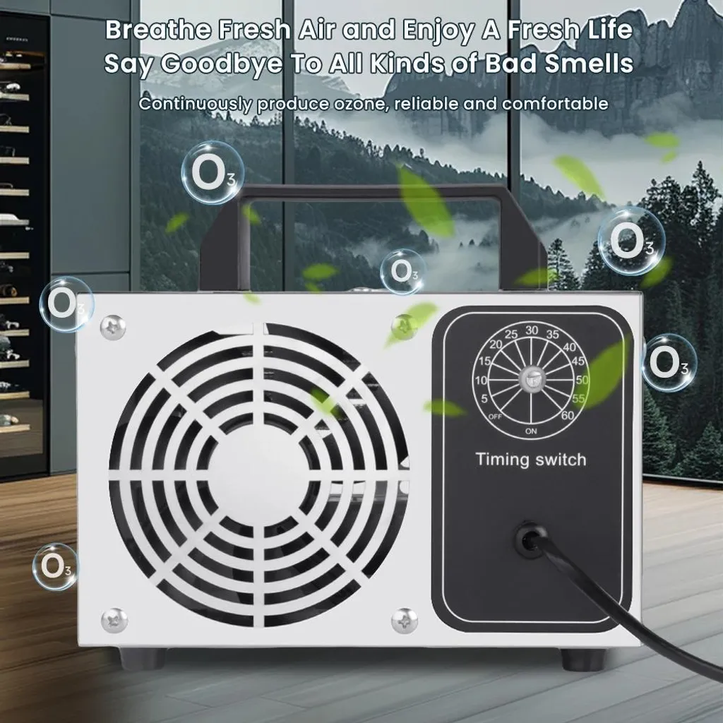 Ozonizzatore Auto e Furgoni 27 g/h - Trattamento Odori Professionale - 4
