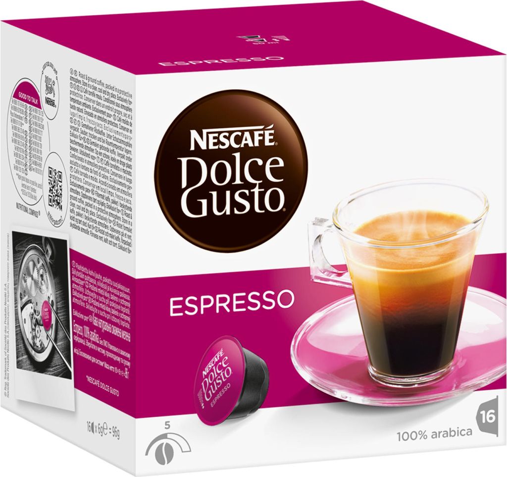 Nescafé Dolce Gusto Espresso | 16 Kaffeekapseln Produktbild 