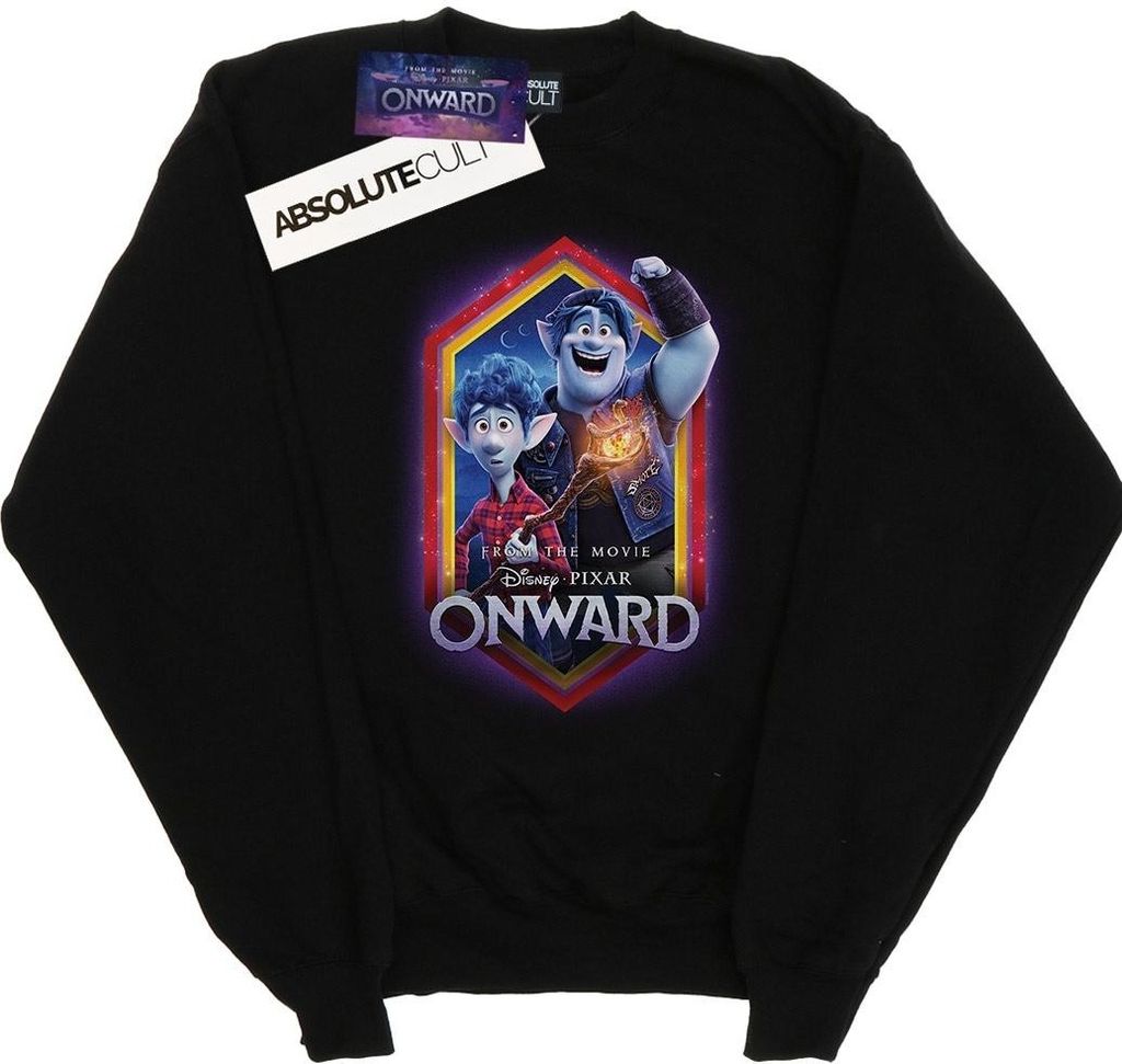 Disney - "Onward" Sweatshirt für Herren BI43232 (L) (Schwarz)