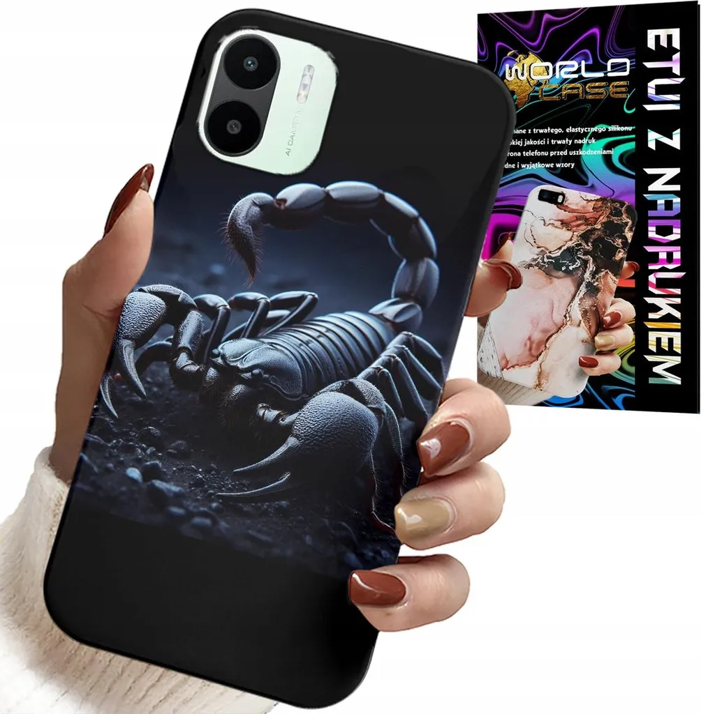 Custodia Xiaomi Redmi A2 Scorpion con Pellicola Idrogel - Protezione 360
