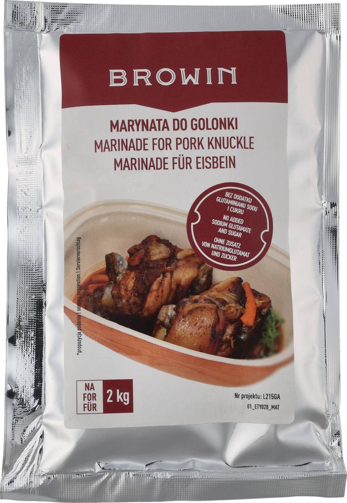 Marynata do golonki Browin 70 g Zdjęcie produktu 